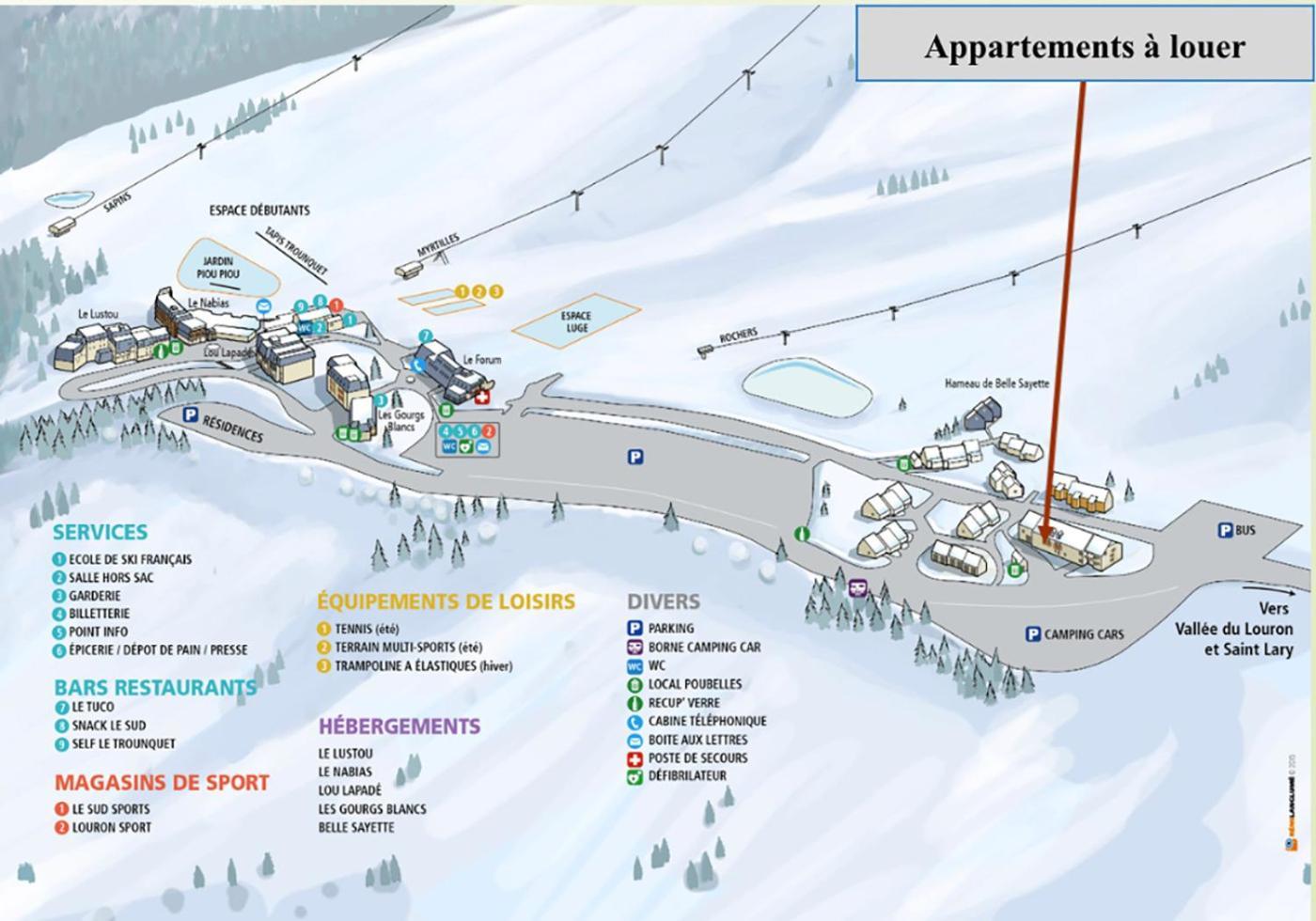 Belle Sayette - A 200M Des Pistes - Pour 8 Personnes Apartment Génos Екстериор снимка