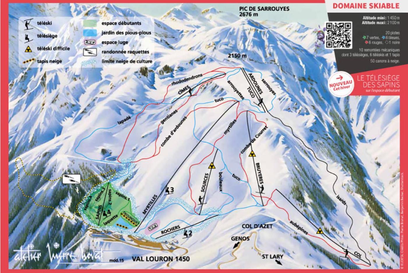 Belle Sayette - A 200M Des Pistes - Pour 8 Personnes Apartment Génos Екстериор снимка